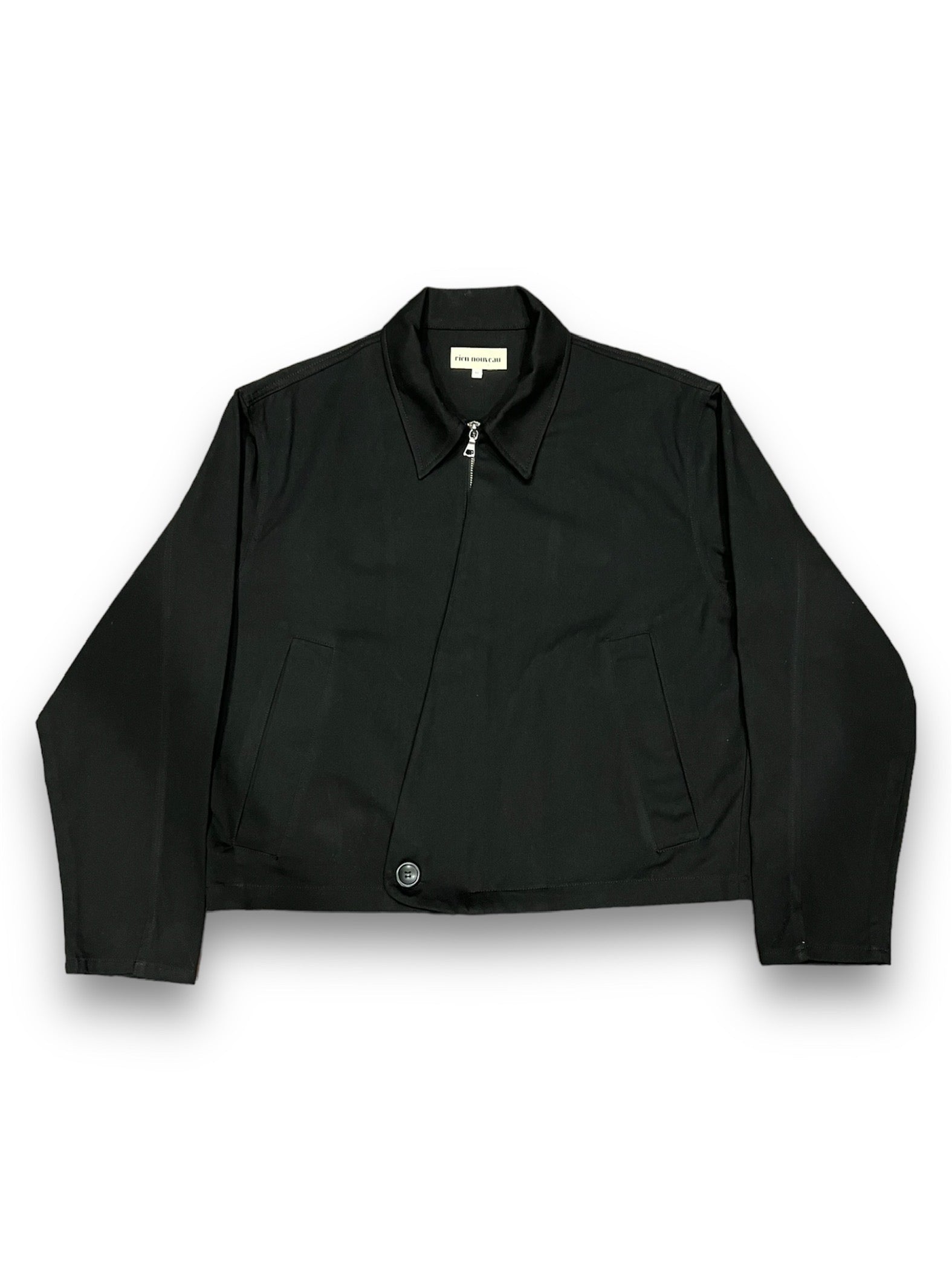 Short Slant Work Jacket